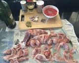 Foto del paso 1 de la receta: Conejo al ajillo