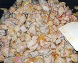 Borsós tokány főtt burgonyával recept fázis 3 fotója