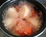 A picture of step 3 of Tacos Rojos (Potosino Tacos or Camila Tacos).