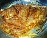 A picture of step 2 of Mutton leg roast with yakhni rice #cookpadapp.