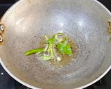 A picture of step 3 of Cabbage Moong Dal Poriyal.