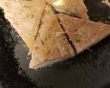 Singhara atta triangles recipe step 4 photo
