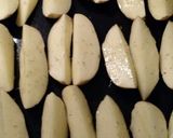 Foto del paso 4 de la receta: Pollo relleno de espinacas y mozzarella, con papas