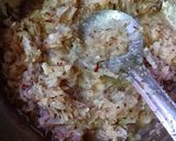 A picture of step 2 of Coconut Burfi.