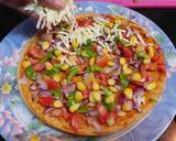 Jowar-Bajra Khakhra Pizza recipe step 4 photo