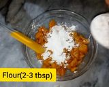 A picture of step 2 of KFC Chicken Popcorn| Chicken Pops|Chicken Bites.