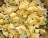A picture of step 1 of Aloo gobhi.