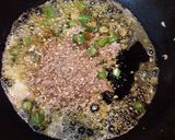 A picture of step 7 of Samosa chaat.