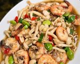 Foto langkah ke 3 dari resep 517. Oseng Jamur Udang Pete.