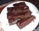 Foto langkah ke 6 dari resep Brownies kukus nutri cake praktis tanpa mixer dan oven.
