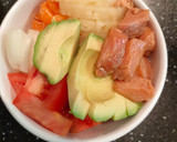 Foto del paso 4 de la receta: Poke bowl de salmón
