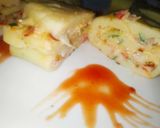 A picture of step 12 of Egg cheese roll.