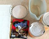 Foto langkah ke 1 dari resep Ice Coffee Jelly ala Tasya Farasya.