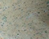 A picture of step 5 of Besan ki roti.