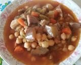 Foto del paso 4 de la receta Guiso de garbanzos con verduras