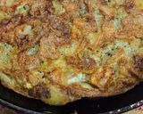 A picture of step 6 of Tortilla de Patatas (Classic Spanish Omelette) (Tiffin idea).