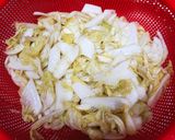 Foto langkah ke 2 dari resep Kimchi instan resep asli korea. Tanpa kompor dan pasta.