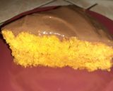 Foto del paso 5 de la receta: TORTA DE ZANAHORIA EN LICUADORA, Con Chocolate