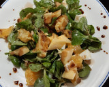 Foto del paso 1 de la receta: Ensalada de canónigos con manzana y naranja