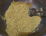 A picture of step 1 of Besan ke ladoo.