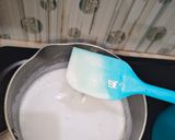 Foto langkah ke 10 dari resep Puding Lumut Buah Bit Vla Yogurt.