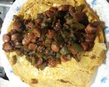 A picture of step 10 of French omelette.