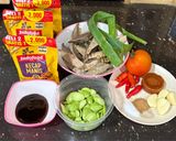 Foto langkah ke 1 dari resep Tongkol kecap pedas.