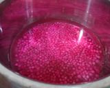 Hình bước làm 1 của món Sinh tố xoài trân châu bột báng