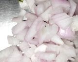 A picture of step 3 of Sprouted ragi salad.