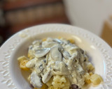 Foto del paso 3 de la receta: Pasta de Halloween con salsa de champiñones muy fácil