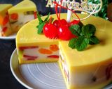 Foto langkah ke 13 dari resep Puding Buah Susu.