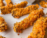 Foto del paso 6 de la receta: Bastones crujientes de berenjena con salsa de mostaza y miel