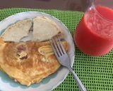 Foto del paso 1 de la receta: Omelette o tortilla de huevo con jamón cervecero