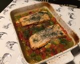 Une image de l'étape 10 de Pavés de truite aux tomates et poivrons verts.