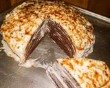 Foto langkah ke 5 dari resep Mile crepes choco.
