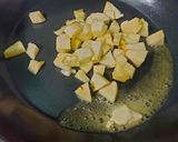 A picture of step 3 of No-Bake Apple Custard Pudding.