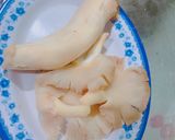 Hình bước làm 1 của món Nấm chiên xù