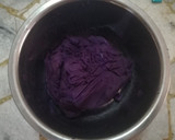 Foto langkah ke 1 dari resep Bakpao isi pasta ubi ungu (tanpa tepung tangmien dan putih telur).