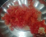 A picture of step 3 of Palak Paneer.