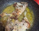 A picture of step 2 of Rosemary mushroom chicken.