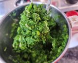 A picture of step 3 of Hara bhara kabab.