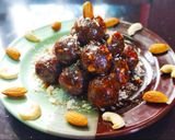 A picture of step 8 of Dates ladoo recipe | Sugarfree healthy sweet recipe | healthy and delicious sweet.