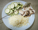 Foto del paso 7 de la receta: Pizza de harina de garbanzo con verduras
