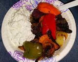 A picture of step 22 of Mike's Chicken Shish Kebabs & Tzatziki Sauce.