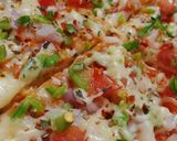 A picture of step 5 of Pizza uttapam.
