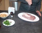 Foto del paso 1 de la receta Lomo con salsa de almendras