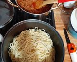 Foto del paso 2 de la receta: Pasta boloñesa de carne con soya