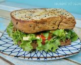 รูปขั้นตอนการทำที่ 5 ของ BLT​ Sandwich​
