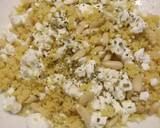 Cous cous salad with feta cheese and pine nuts recipe step 2 photo