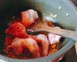 A picture of step 5 of Chicken tehari.